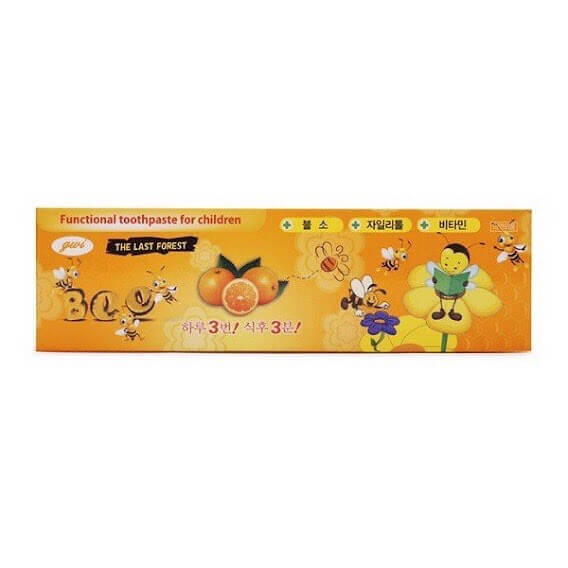 Kem Đánh Răng Trẻ Em Bee Hàn Quốc An Toàn Cho Bé 2Y+